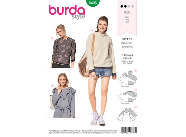 Burda 6406 - Genser