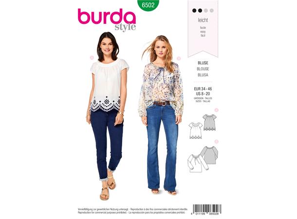 Burda 6502 - Bluse