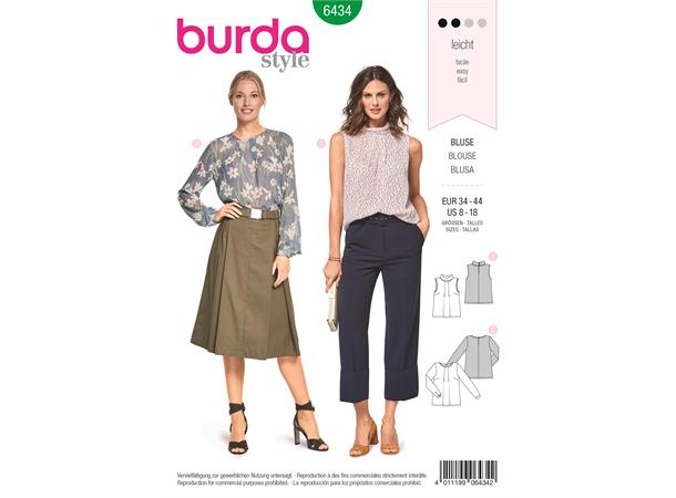 Burda 6434 - Bluse