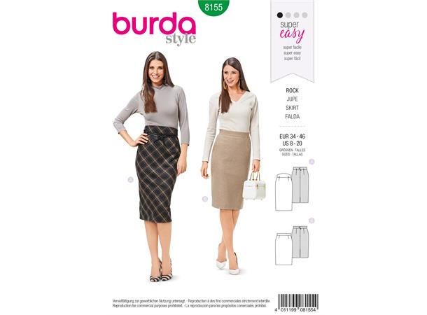 Burda 8155 - Skjørt