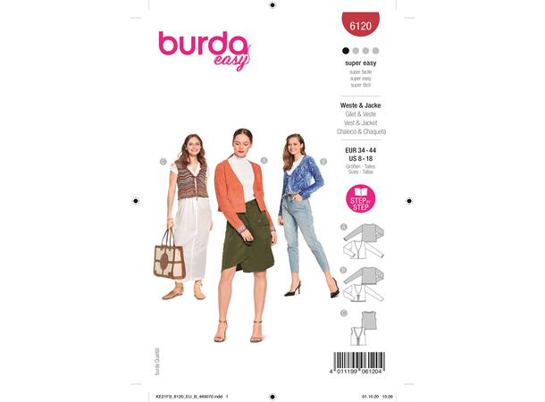 Burda 6120 - Jakke