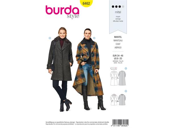 Burda 6462 - Kåpe