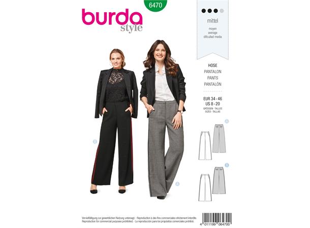 Burda 6470 - Bukse