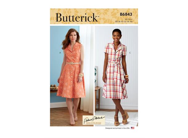 Butterick 6843 - Skjortekjole B5