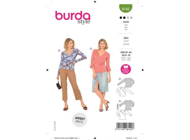 Burda 6145, Topp