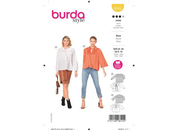 Burda 6141, Bluse