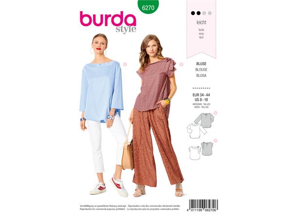 Burda 6270, Bluse