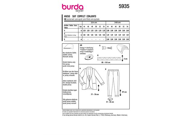 Burda 5935 - Dress