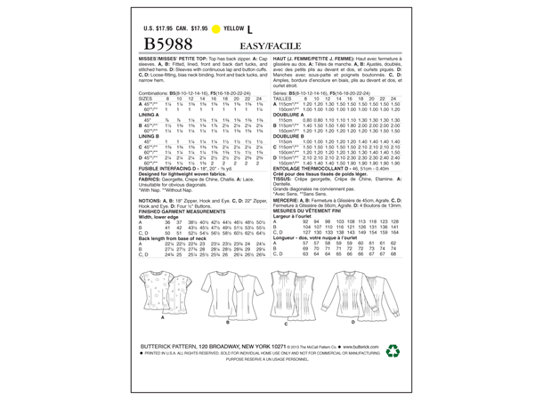 Butterick 5988