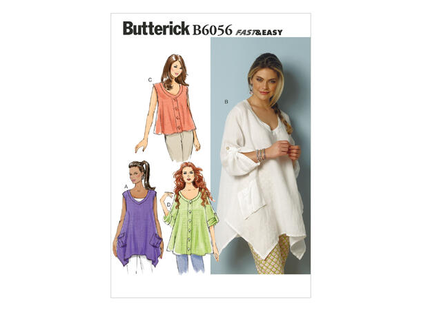 Butterick 6056, topp