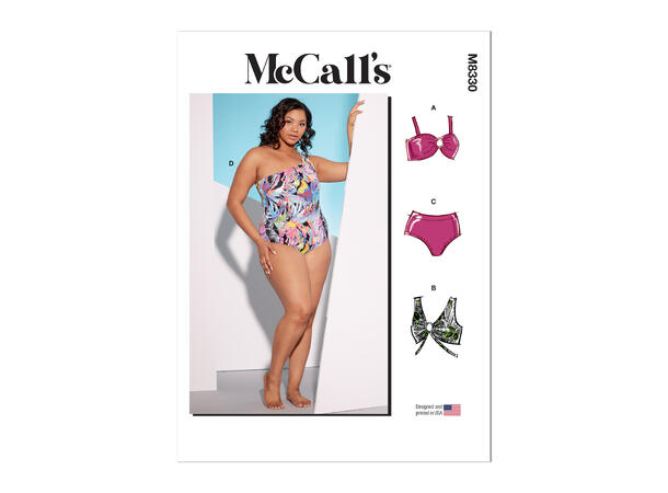 McCall's 8330 - Badedrakt og bikini.