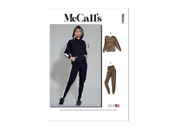 McCall's 8351 - Genser og bukse.