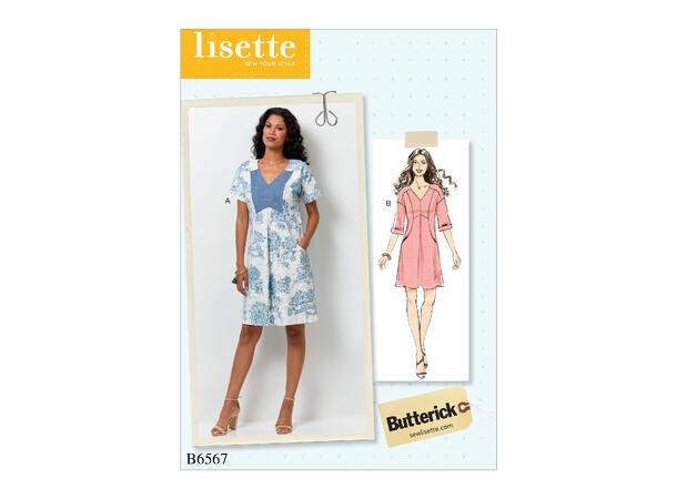 Butterick 6567 - Kjole