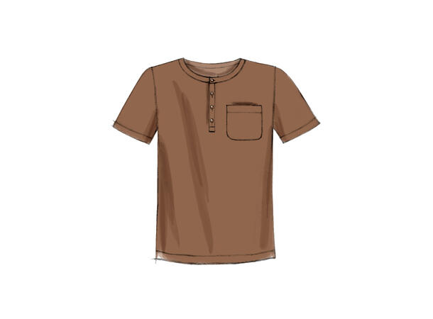 McCall's 6973 - T-skjorte, singlet og shorts.