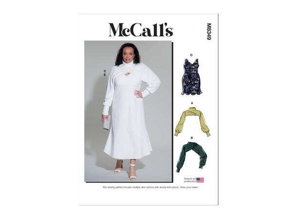 McCall's 8349 - kjole & skuldertrekk.