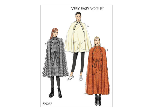 Vogue 9288 - Cape.