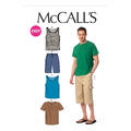 McCall's 6973 - T-skjorte,Singlet,Shorts XN (XL-XXL-XXXL)