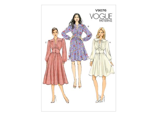 Vogue 9076 - Kjole E5 (14-16-18-20-22)