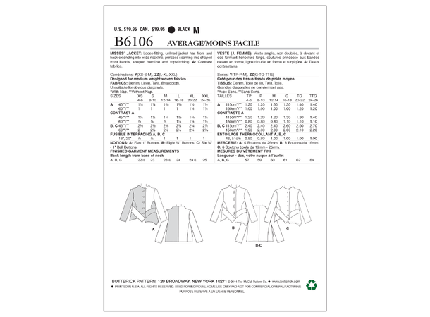 Butterick 6106