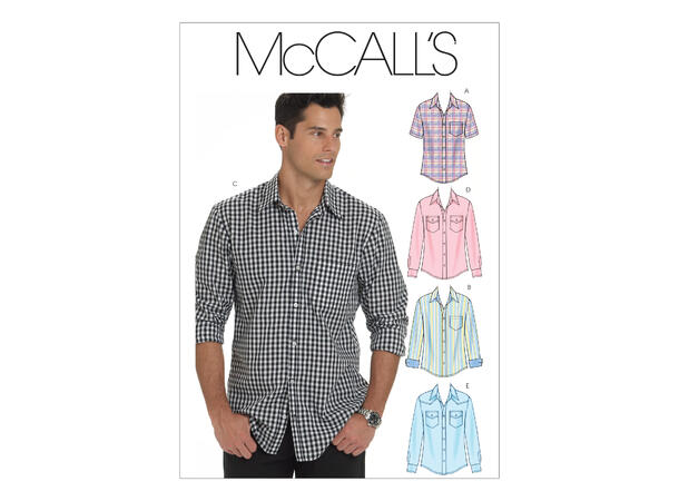 McCall's 6044 - Skjorte til herre.