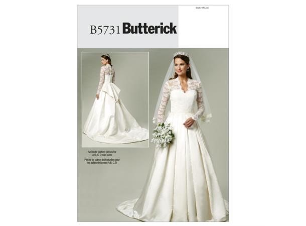 Butterick 5731- Brudekjole