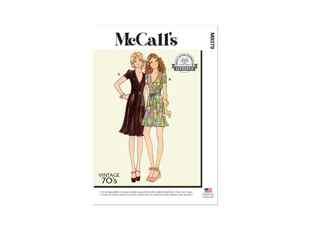 McCall's 8379 - Vintage kjole.