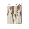 Vogue 2028 - Kjole & Overkjole H5 (6-8-10-12-14)