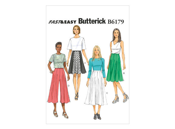 Butterick 6179, Culottes