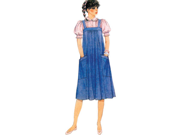 McCall's 8318 - Vintage kjole og bluse.