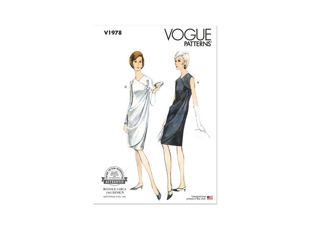 Vogue 1978- Vintage Kjole