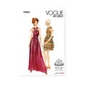 Vogue 2042 - Vintage kjole B5 (8-10-12-14-16)