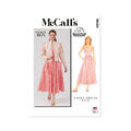 McCall's 8464 - Vintage Kjole & Jakke K5 (8-10-12-14-16)