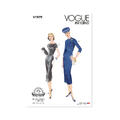 Vogue 1979 - Vintage Kjole Y5 (18-20-22-24-26)