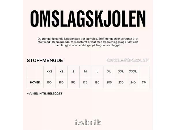 Fæbrik - OMSLAGSKJOLEN.