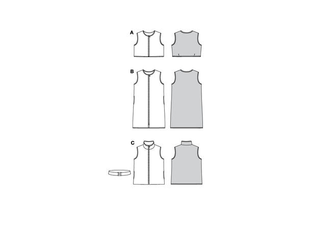 Burda 5764 - Vest.